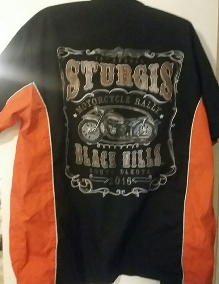 HARLEY DAVIDSON STURGIS RALLY 2016 MENS SHIRT - Picture 3 of 5